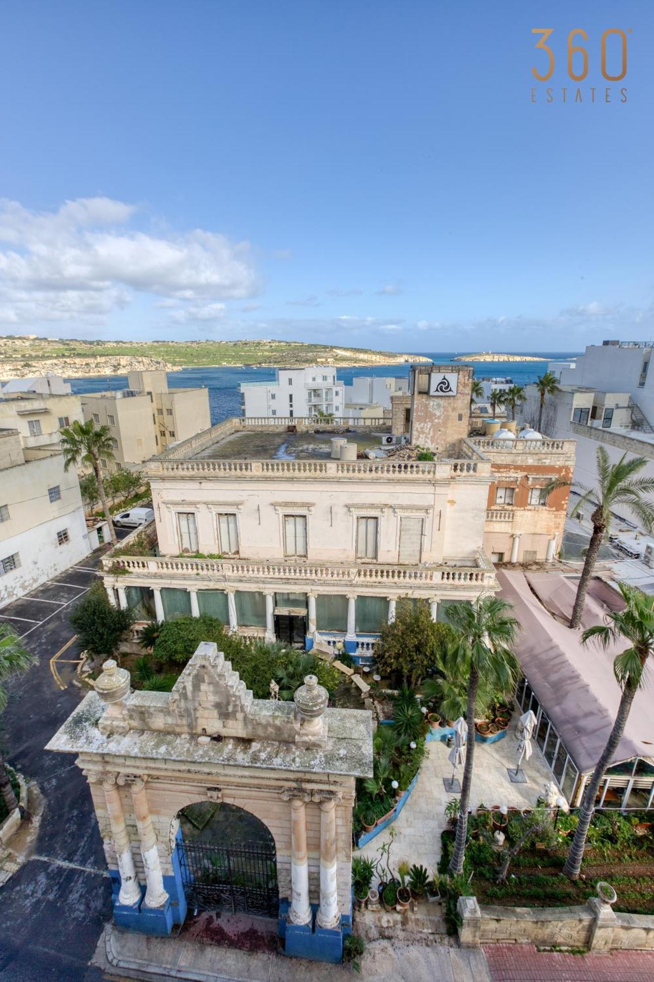 Designer With Stunning Sea Views In St Pauls By 360 Estates Appartement San Pawl il-Baħar