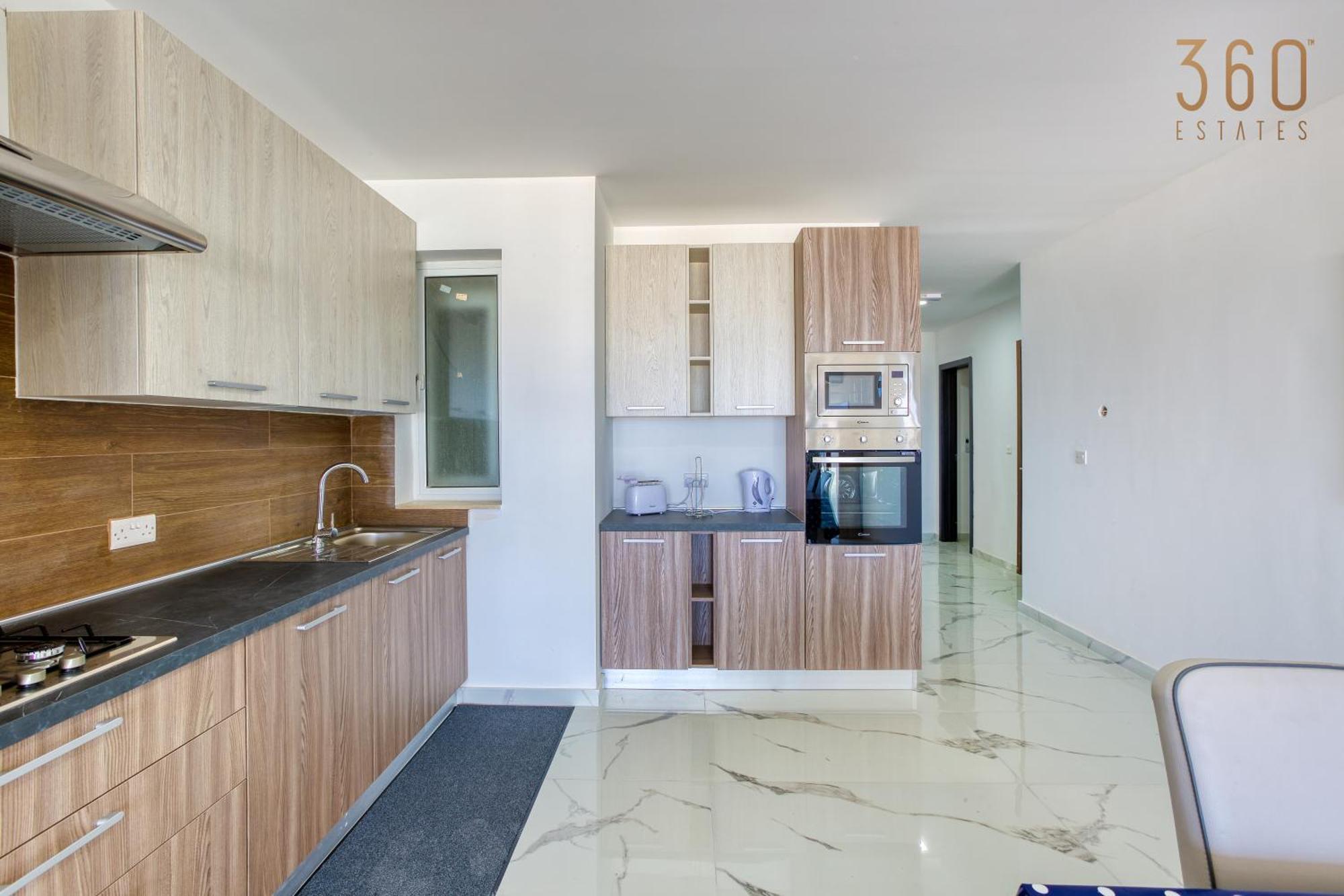 Designer With Stunning Sea Views In St Pauls By 360 Estates Appartement San Pawl il-Baħar