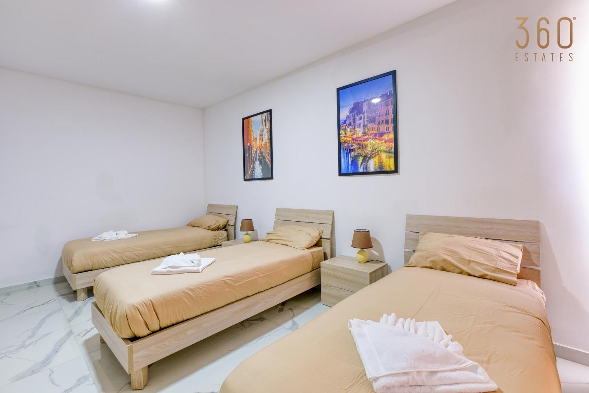 Designer With Stunning Sea Views In St Pauls By 360 Estates Appartement San Pawl il-Baħar